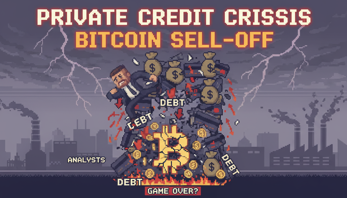 Private Credit Crisis May Force Bitcoin Sell-Off: Analysts