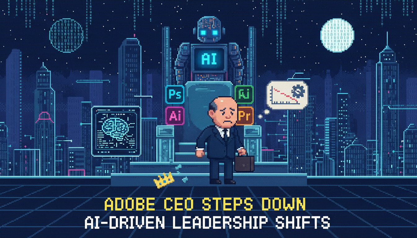 Adobe CEO Steps Down Amid AI-Driven Leadership Shifts