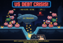 US Debt Hits $578B Quarter, BRICS Sell-Off Sparks Alarm US Debt Hits $578B Quarter, BRICS Sell-Off Sparks Alarm