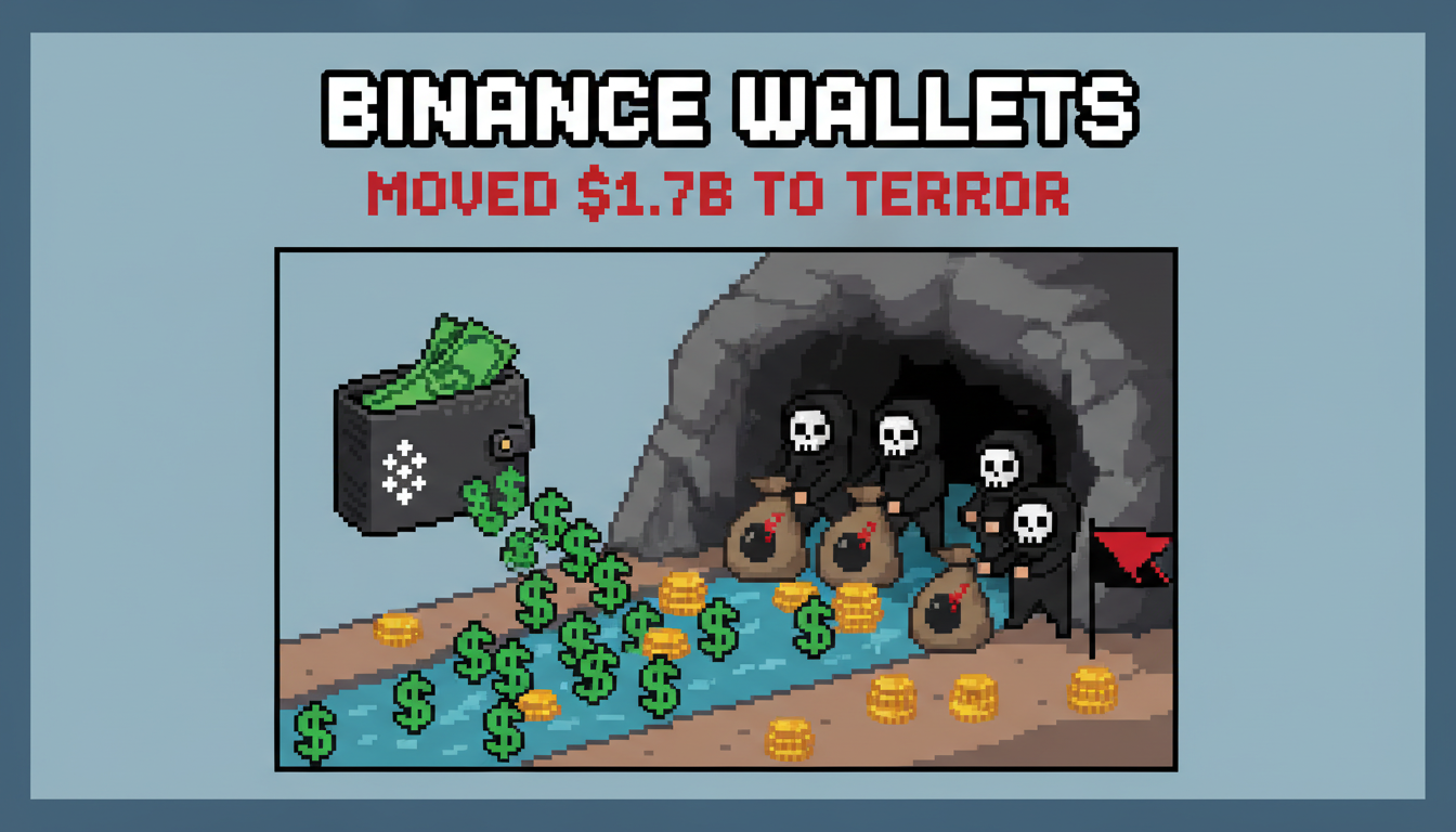 Binance Wallets Moved $1.7B to Terrorist Groups: Report