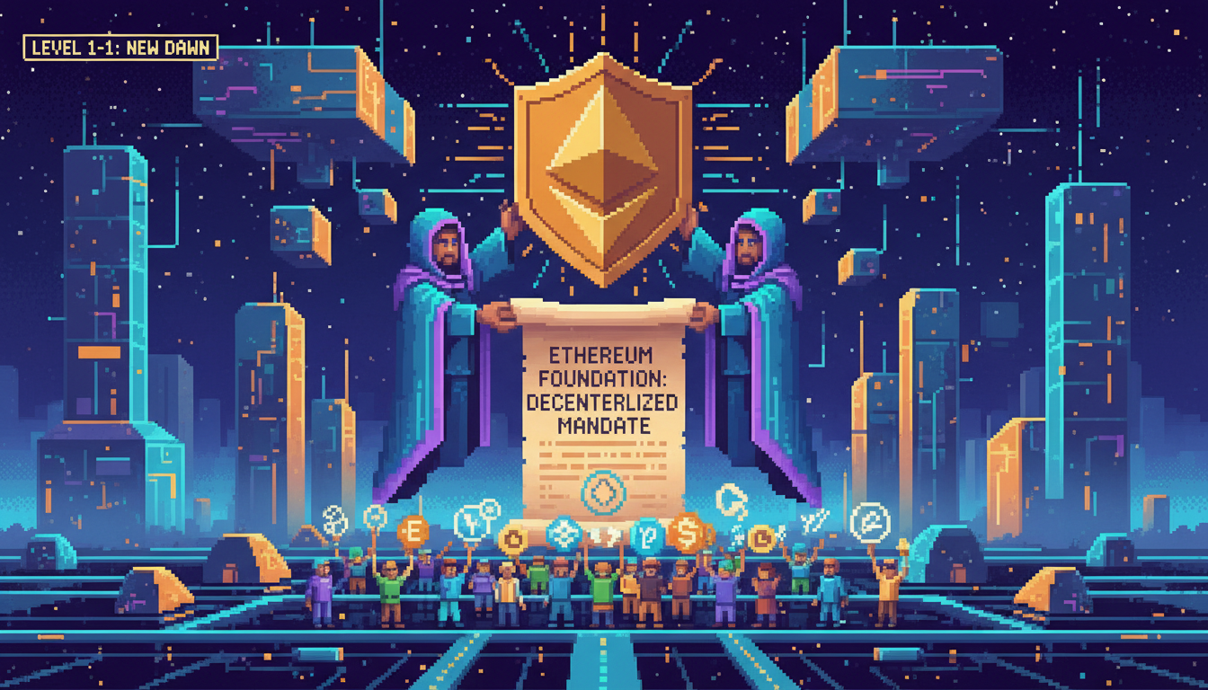 Ethereum Foundation Releases Mandate for Decentralized Future