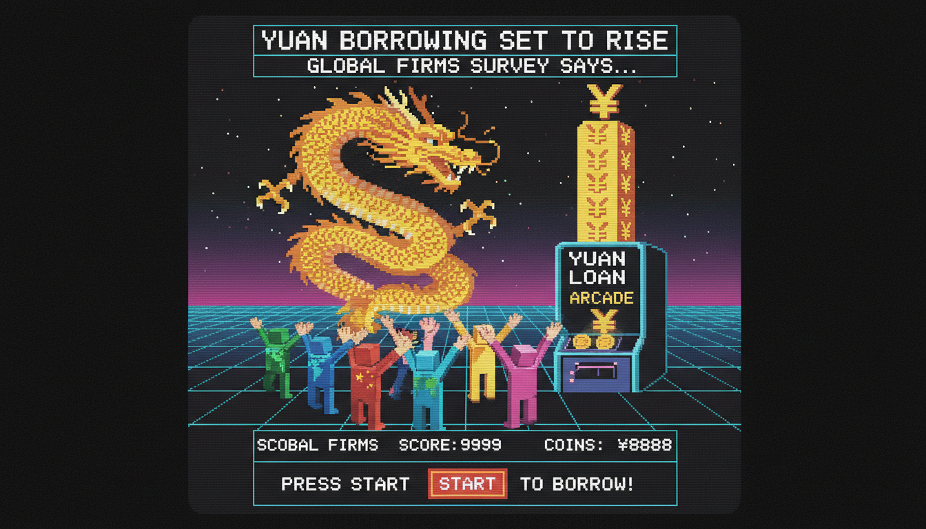 Yuan Borrowing Set to Rise Among Global Firms, Survey Shows