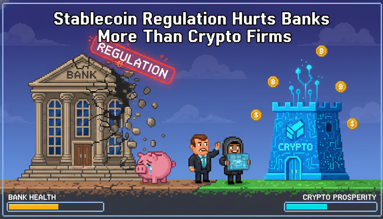 Stablecoin Regulation Hurts Banks More Than Crypto Firms
