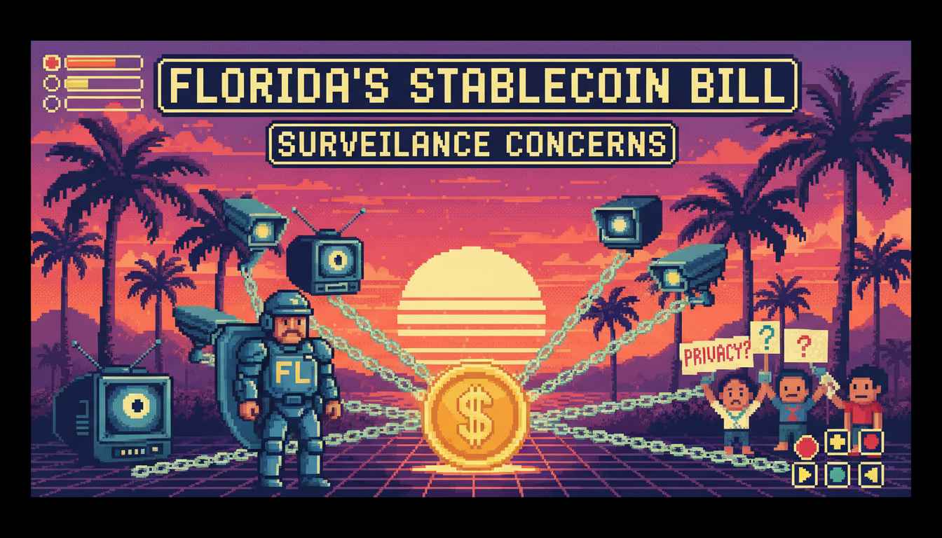Florida's Stablecoin Bill Raises Surveillance Concerns