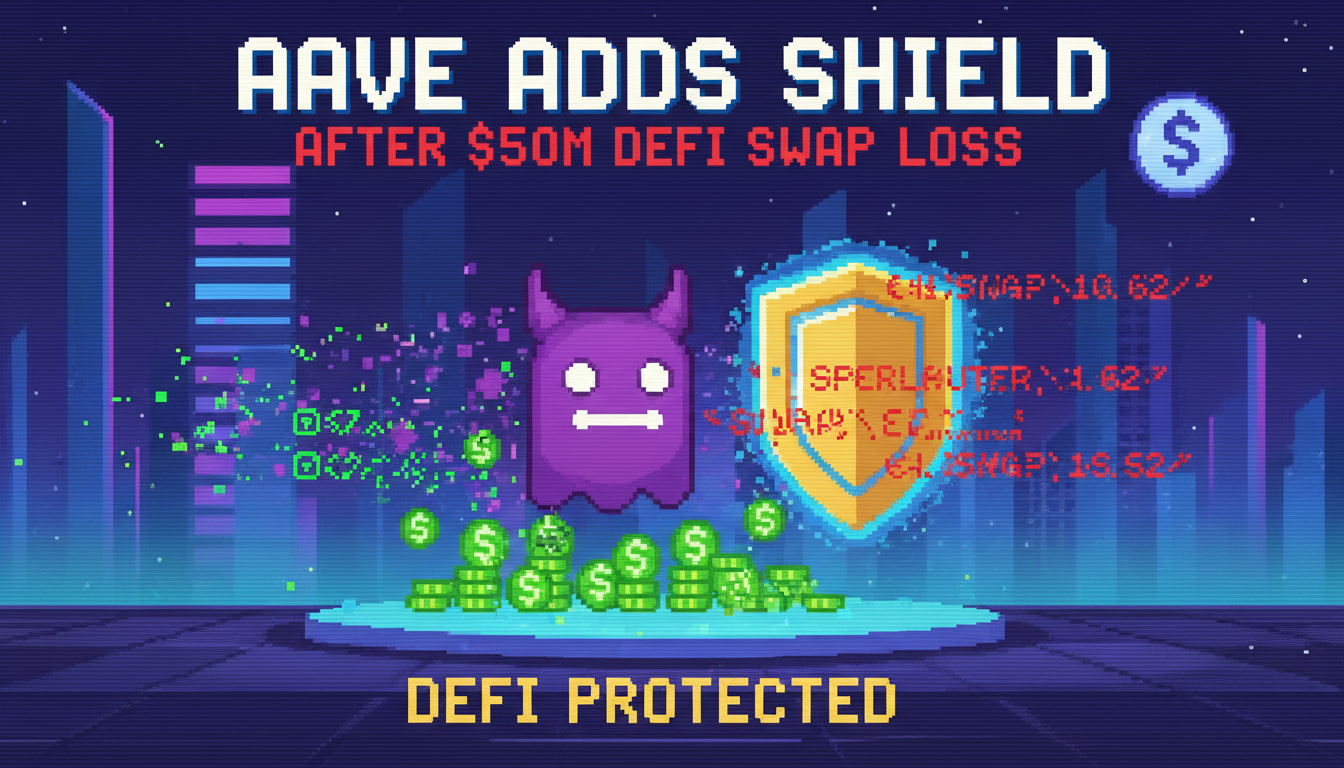Aave Adds Shield After $50M DeFi Swap Loss