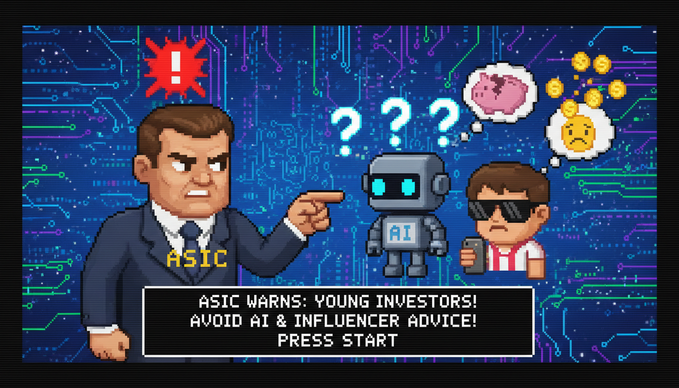 ASIC Warns Young Investors Against AI, Influencer Advice