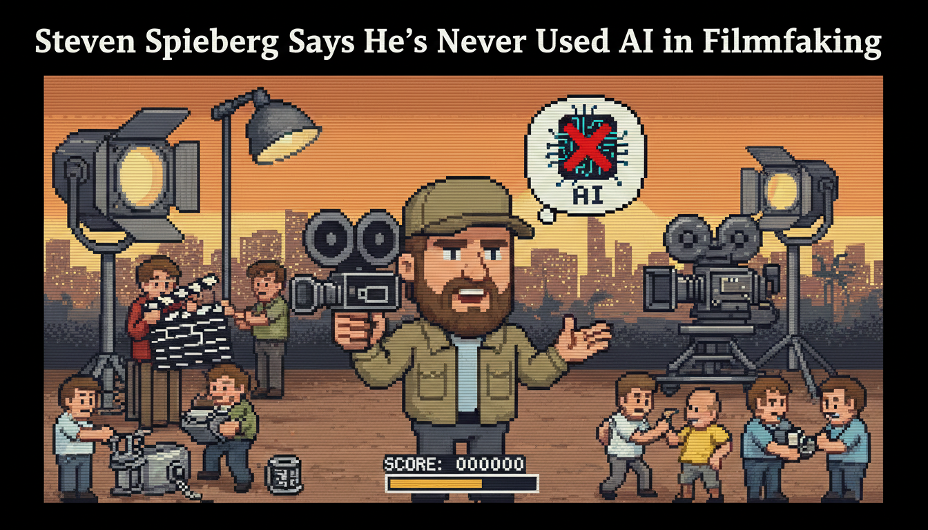 Steven Spielberg Says He's Never Used AI in Filmmaking