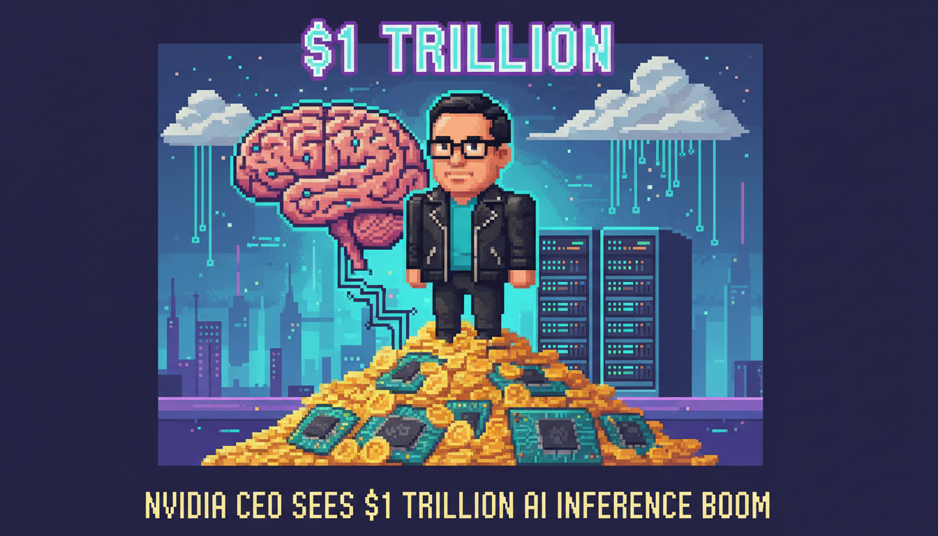 Nvidia CEO Sees $1 Trillion AI Inference Boom