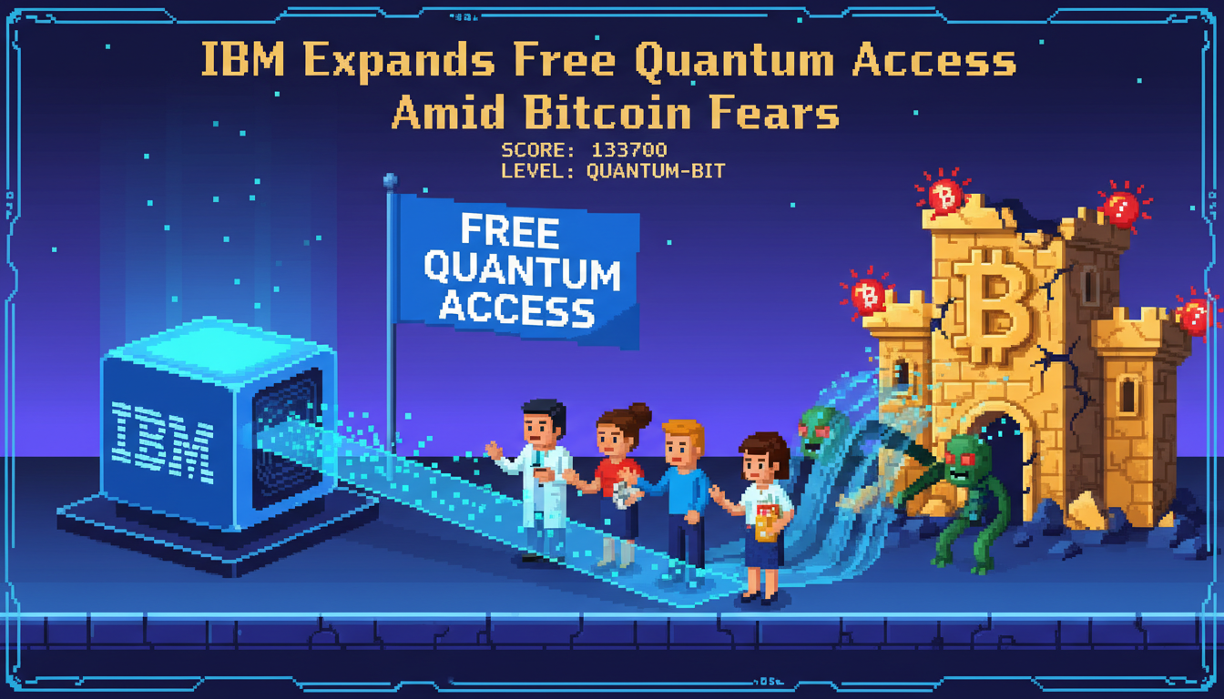 IBM Expands Free Quantum Access Amid Bitcoin Fears