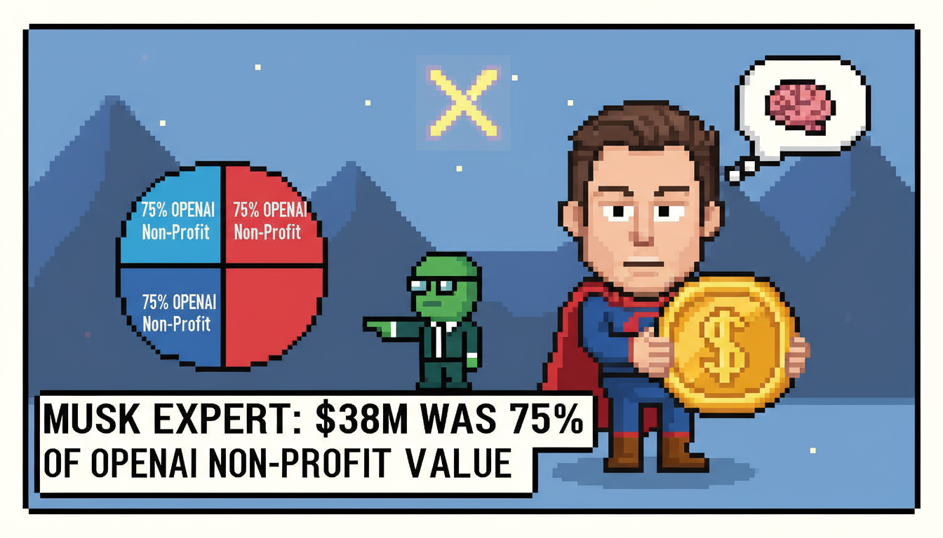 Musk Expert: $38M Was 75% Of OpenAI Non-Profit Value