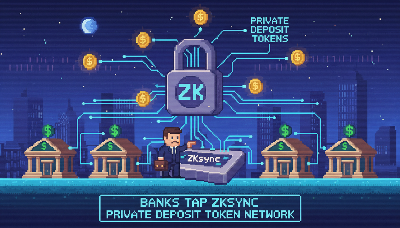 Banks tap ZKsync for private deposit token network