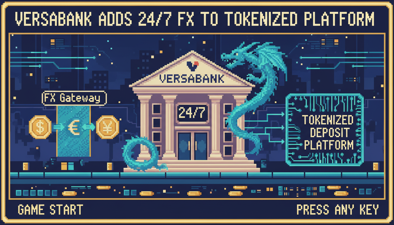 VersaBank Adds 24/7 FX to Tokenized Deposit Platform