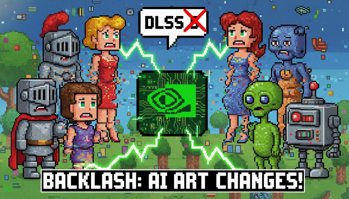 NVIDIA's DLSS 5 Sparks Backlash Over "AI Art" Changes
