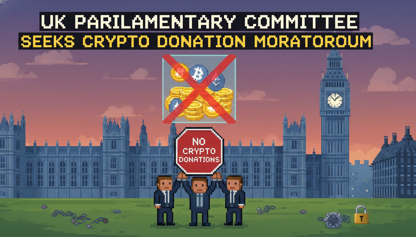UK parliamentary committee seeks crypto donation moratorium