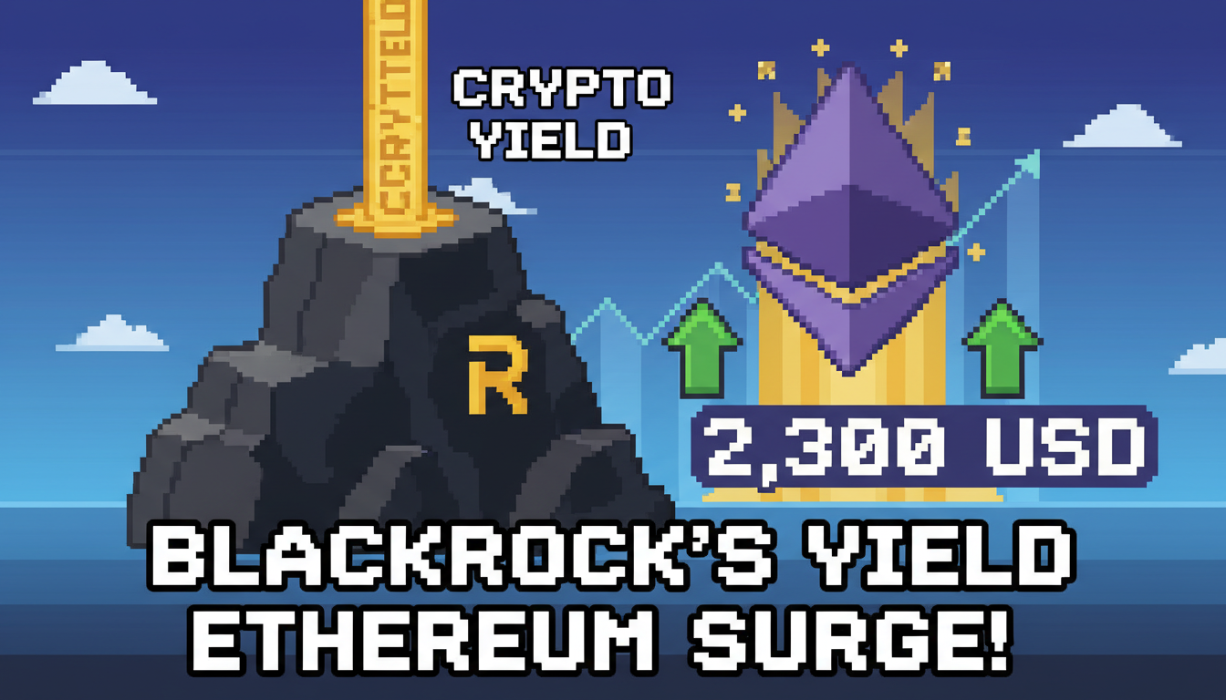 BlackRock’s Crypto Yield Sparks Ethereum Surge to $2,300