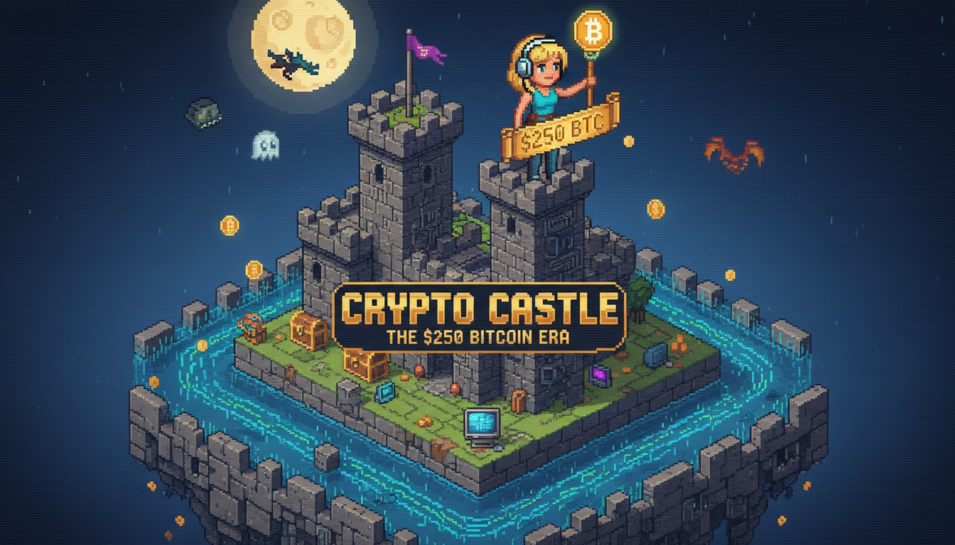 Viv Ford’s “Crypto Castle” YouTube show revisits $250 Bitcoin era