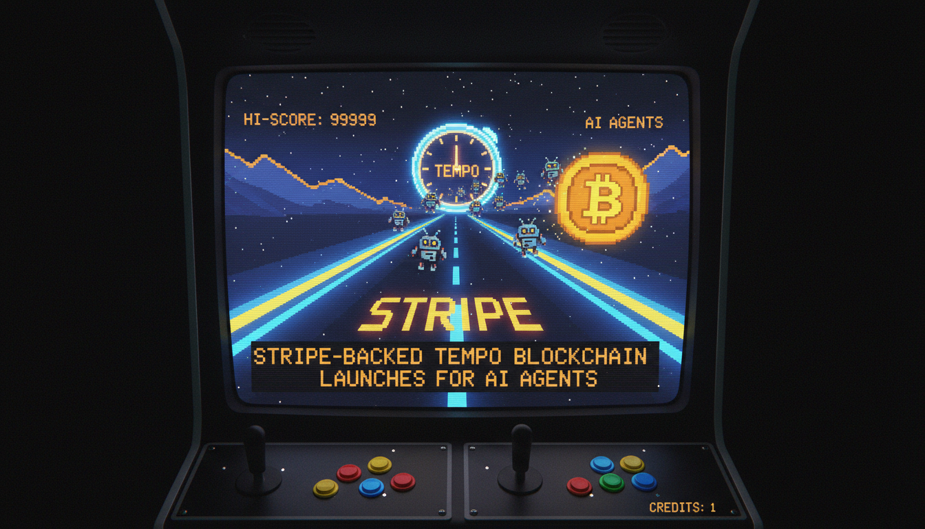 Stripe-backed Tempo blockchain launches for AI agents