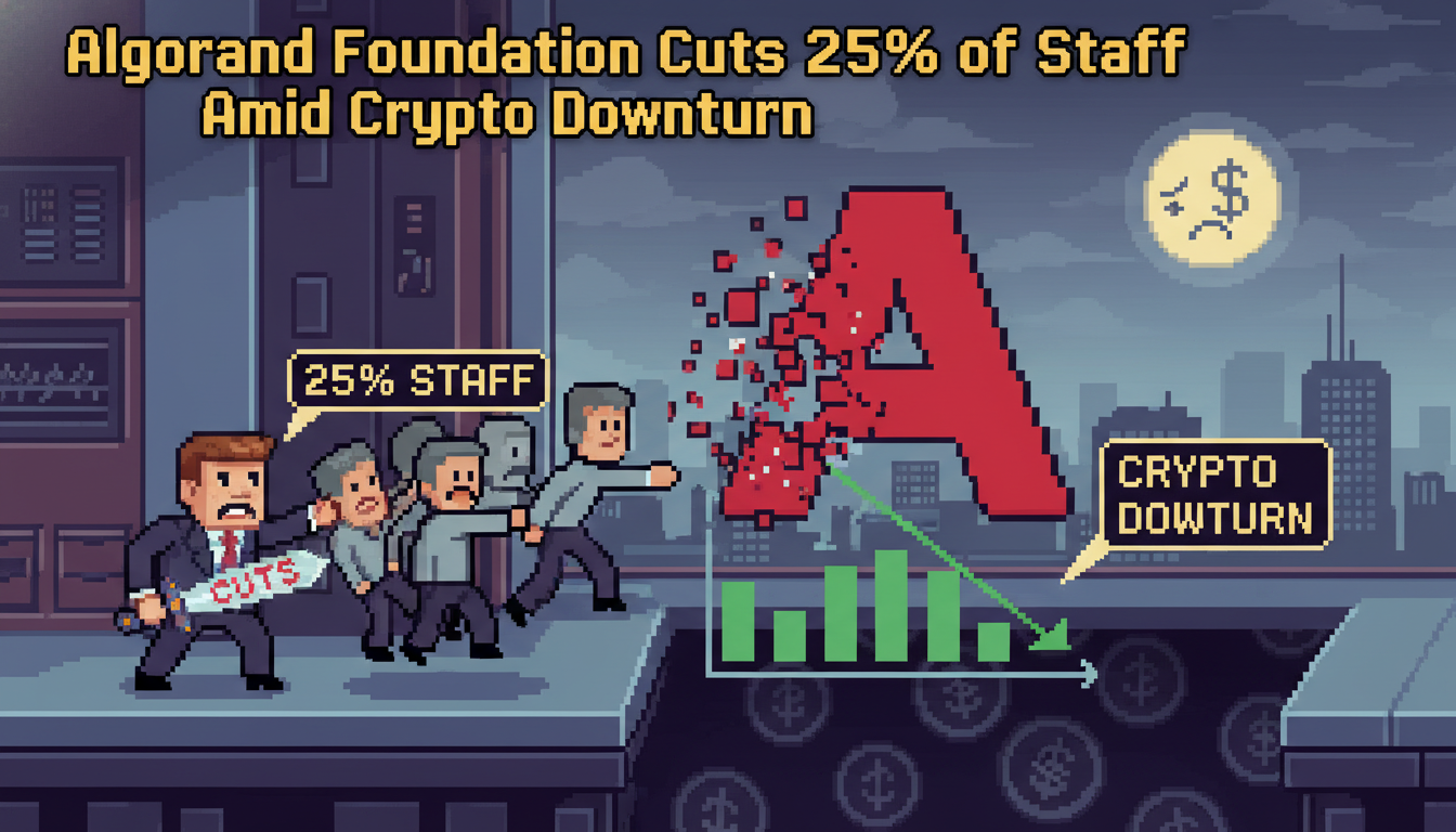 Algorand Foundation Cuts 25% of Staff Amid Crypto Downturn