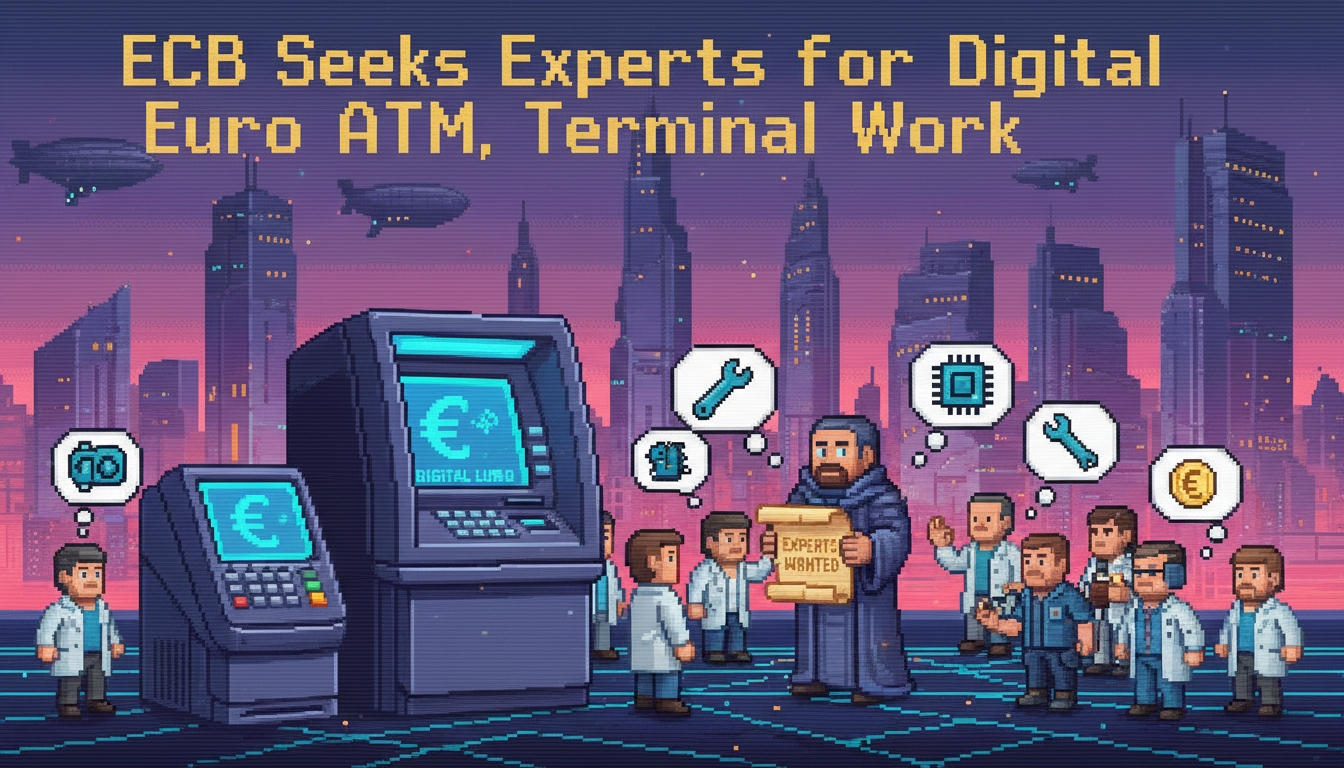 ECB Seeks Experts for Digital Euro ATM, Terminal Work