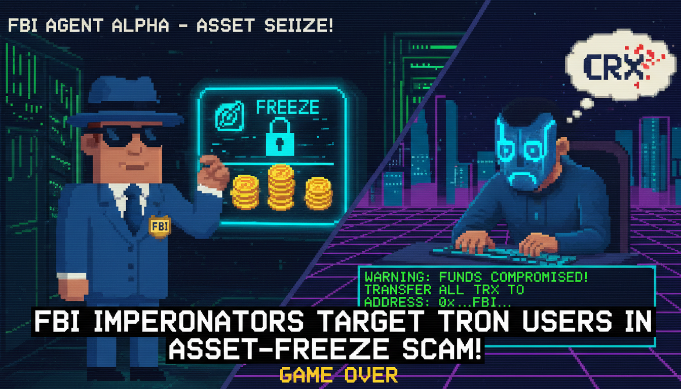 FBI Impersonators Target Tron Users in Asset-Freeze Scam