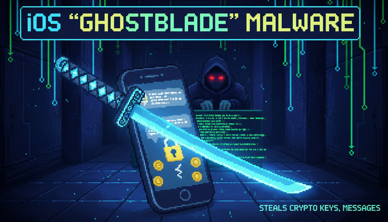 iOS "Ghostblade" Malware Steals Crypto Keys, Messages