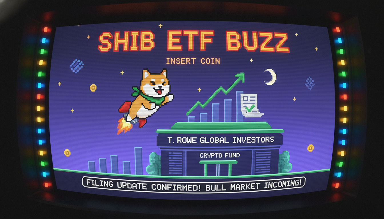 SHIB ETF Buzz Grows as T. Rowe Updates Crypto Fund Filing