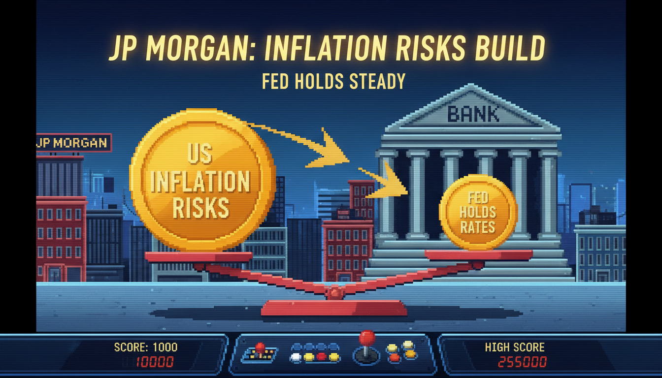 JP Morgan: US Inflation Risks Build as Fed Holds Rates Steady