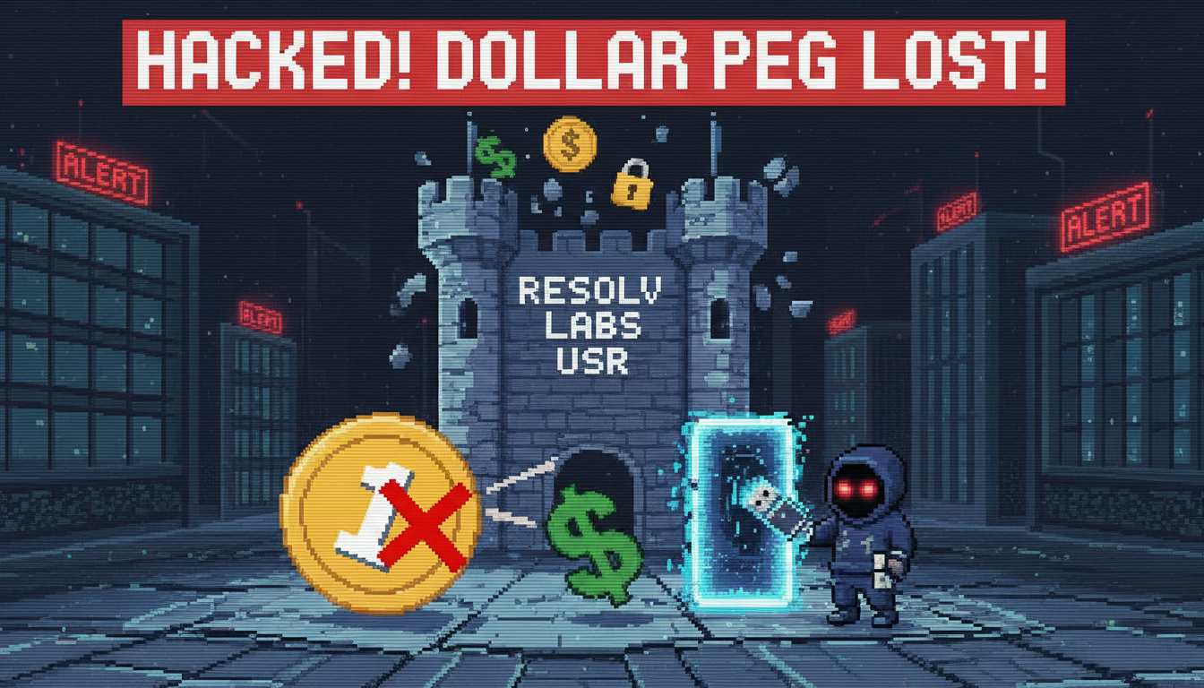 Resolv Labs USR Stablecoin Hacked, Loses Dollar Peg