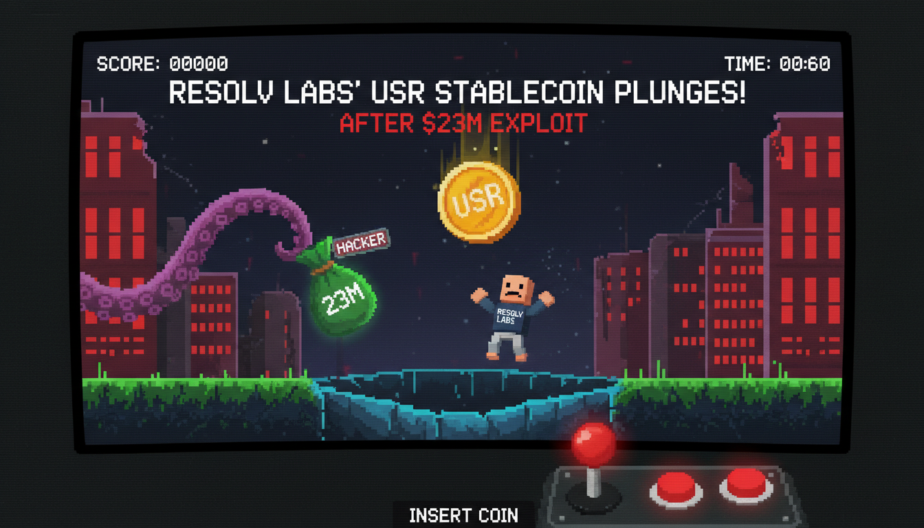 Resolv Labs’ USR Stablecoin Plunges After $23M Exploi