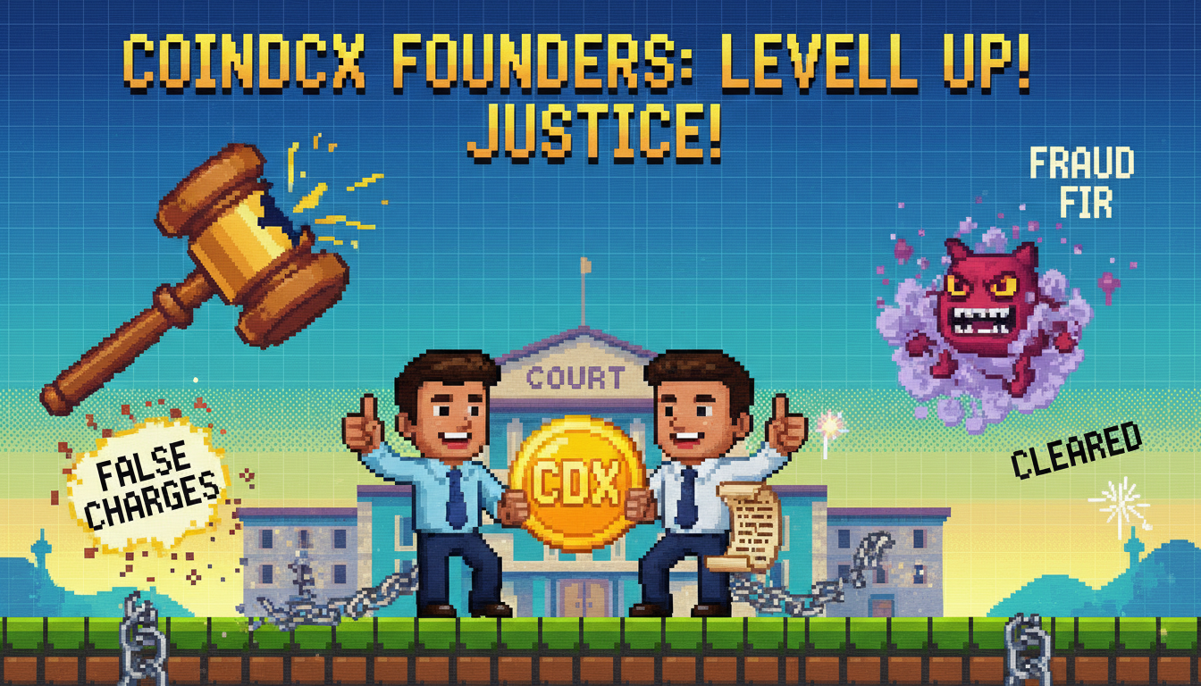 CoinDCX Founders Clear Themselves of "False" Fraud FIR