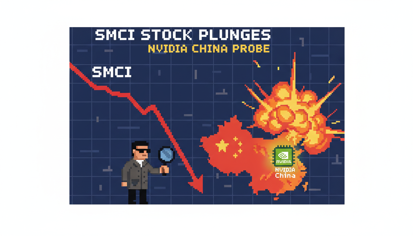 SMCI Stock Plunges Amid Nvidia China Probe
