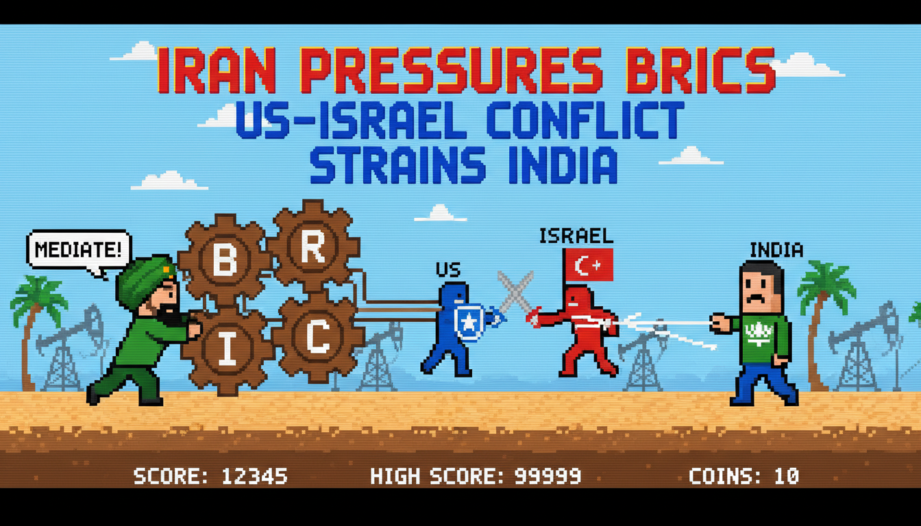 Iran Pressures BRICS to Mediate in US-Israel Conflict, Strains India