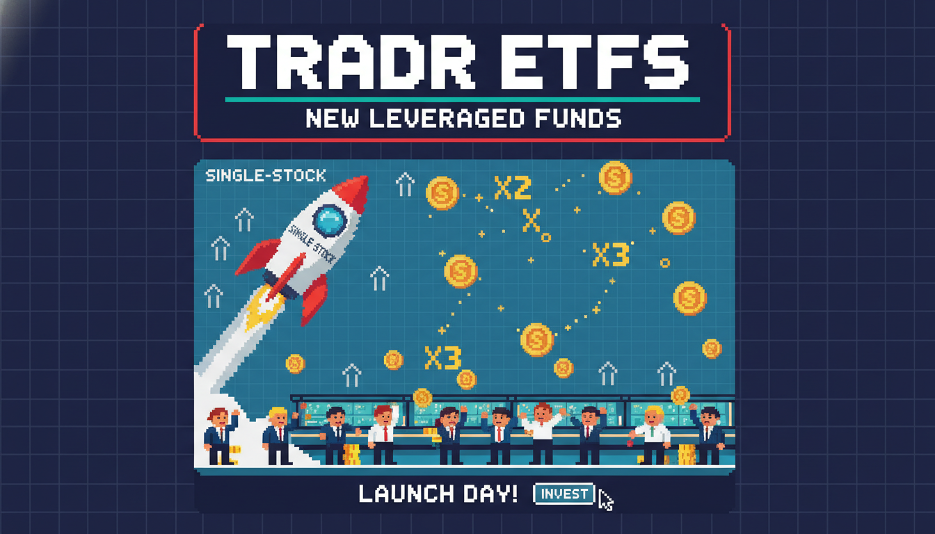 Tradr ETFs to Launch New Leveraged Single-Stock Funds