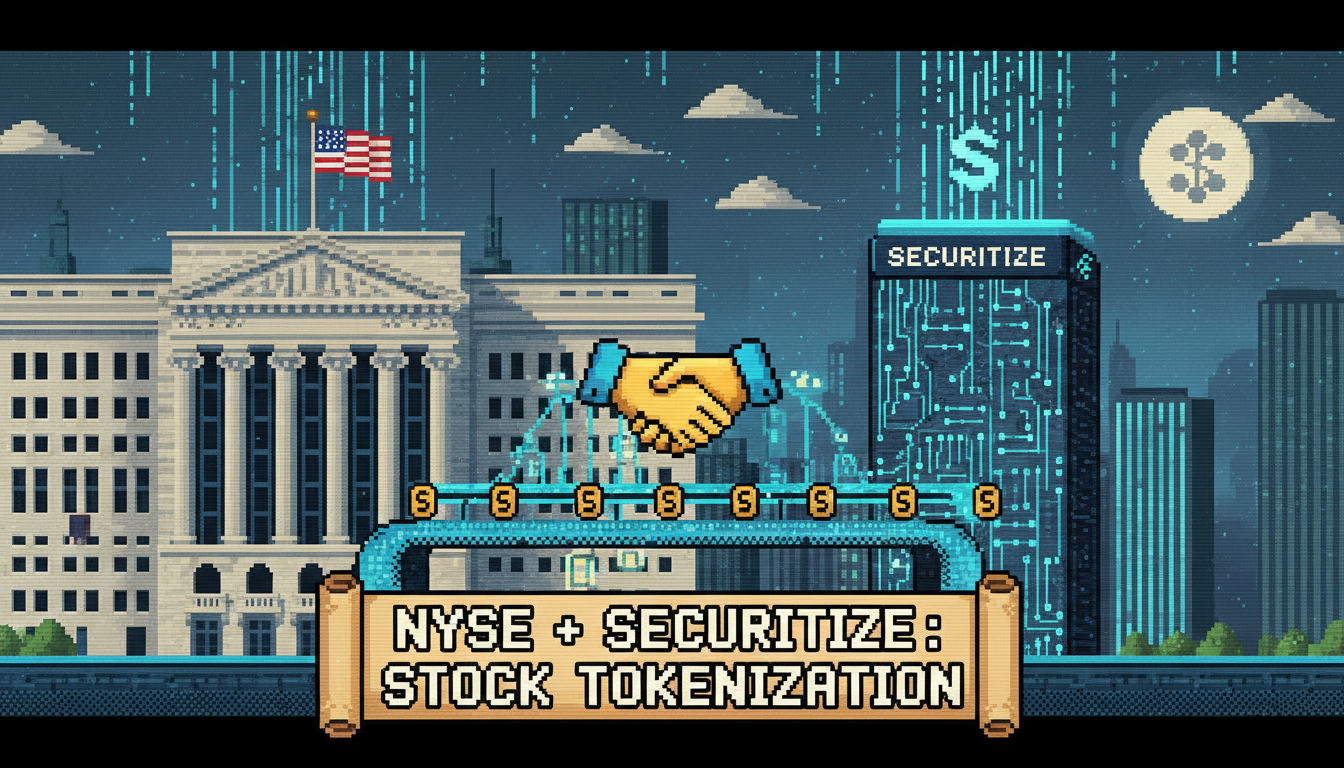 NYSE Partners with Securitize for Stock Tokenization
