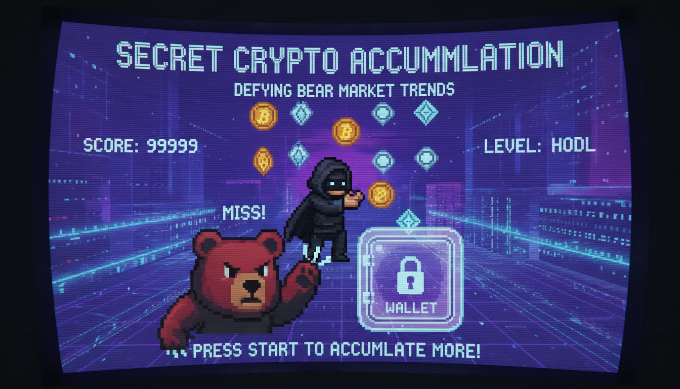 Secret Crypto Accumulation Defies Bear Market Trends