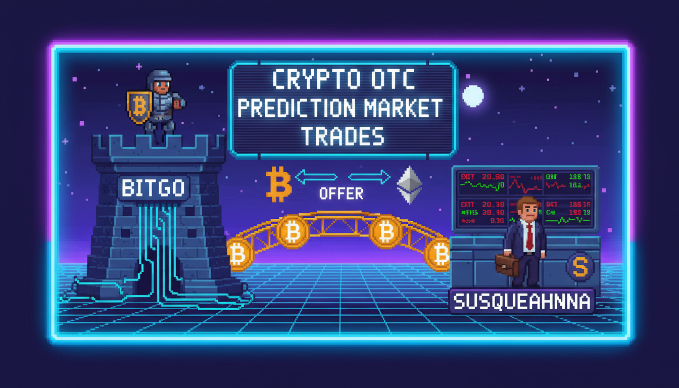 BitGo, Susquehanna Offer Crypto OTC Prediction Market Trades