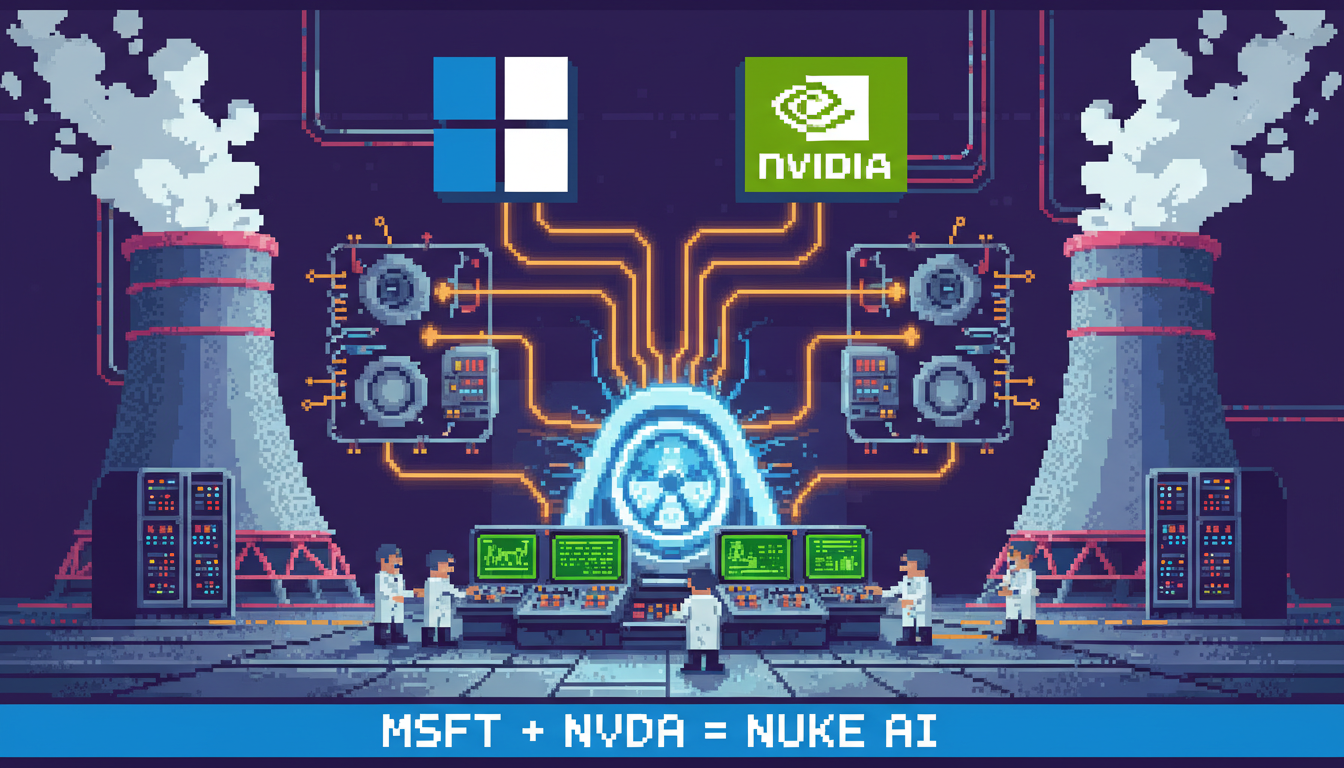Microsoft, Nvidia Deploy AI for Nuclear Development