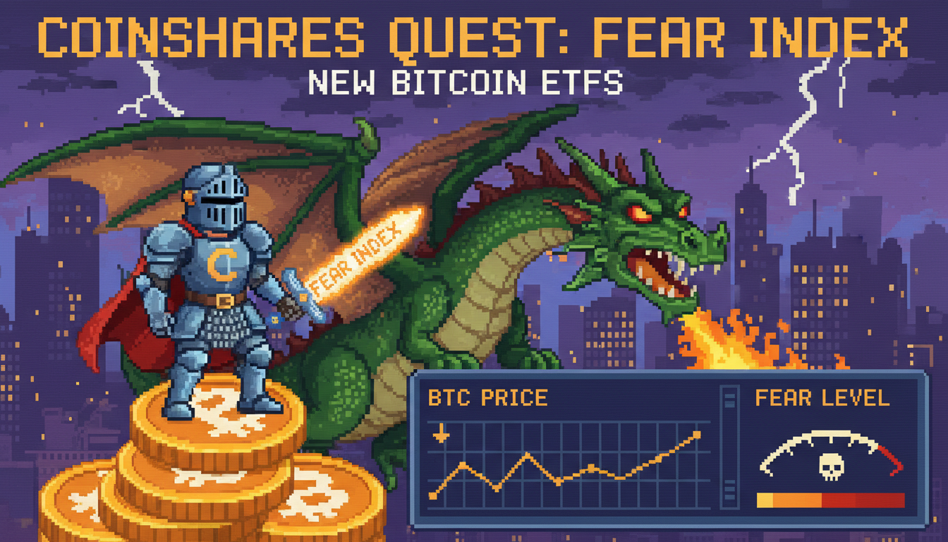 CoinShares Files for New 'Fear Index' Bitcoin ETFs
