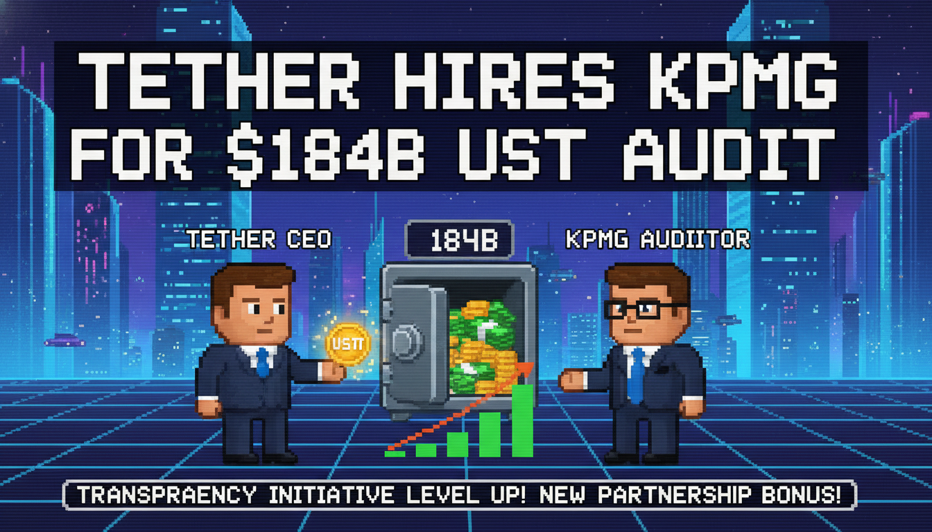 Tether Hires KPMG for $184B USDT Audit