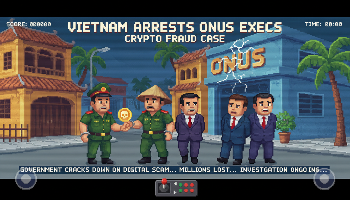 Vietnam Arrests ONUS Crypto Executives in Fraud Case