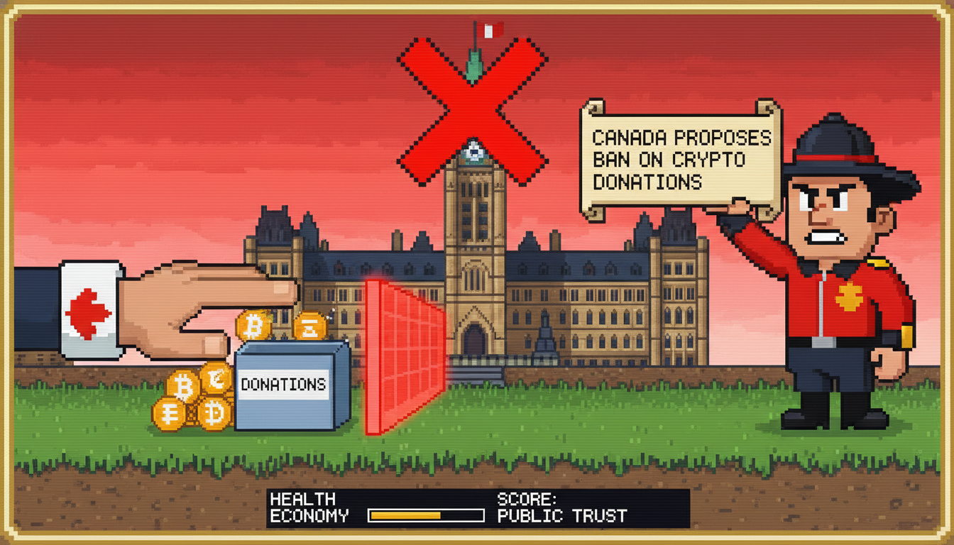 Canada Proposes Ban on Crypto Donations