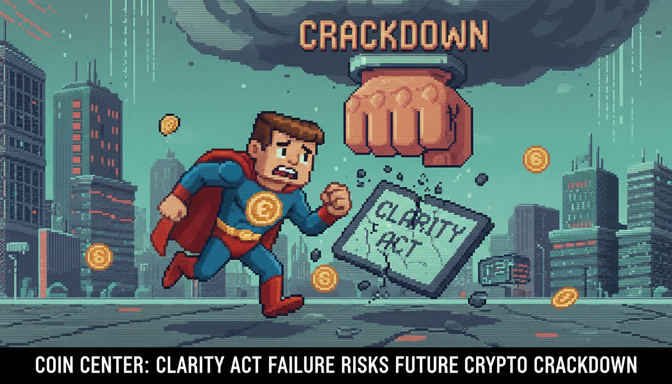 Coin Center: Clarity Act Failure Risks Future Crypto Crackdown