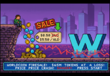 Worldcoin sells $65M tokens at discount as price hits record low Worldcoin sells $65M tokens at discount as price hits record low