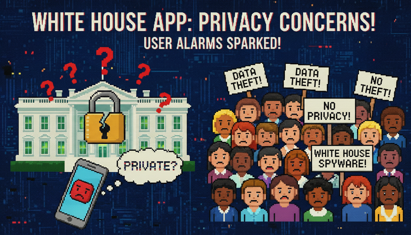 White House App Privacy Concerns Spark User Alarms