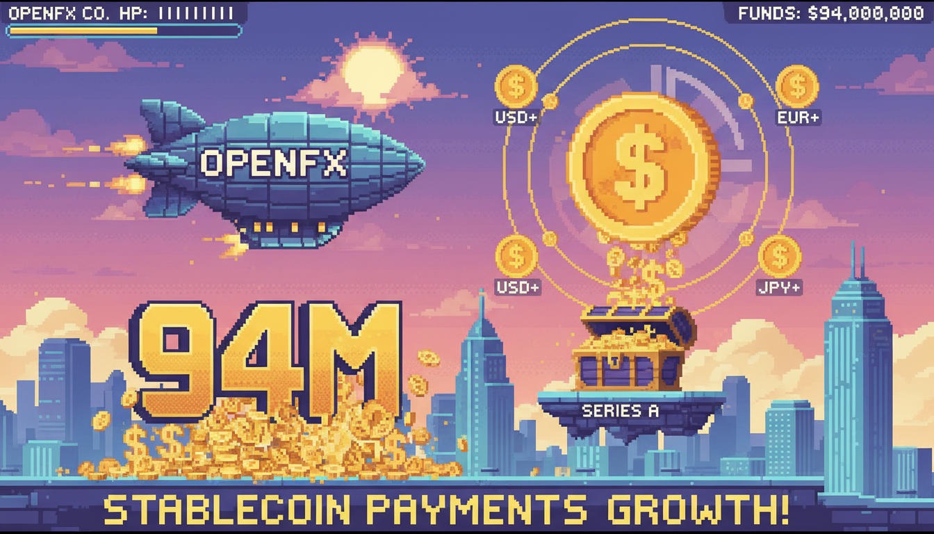 OpenFX Raises $94M Series A for Stablecoin Payments Growth