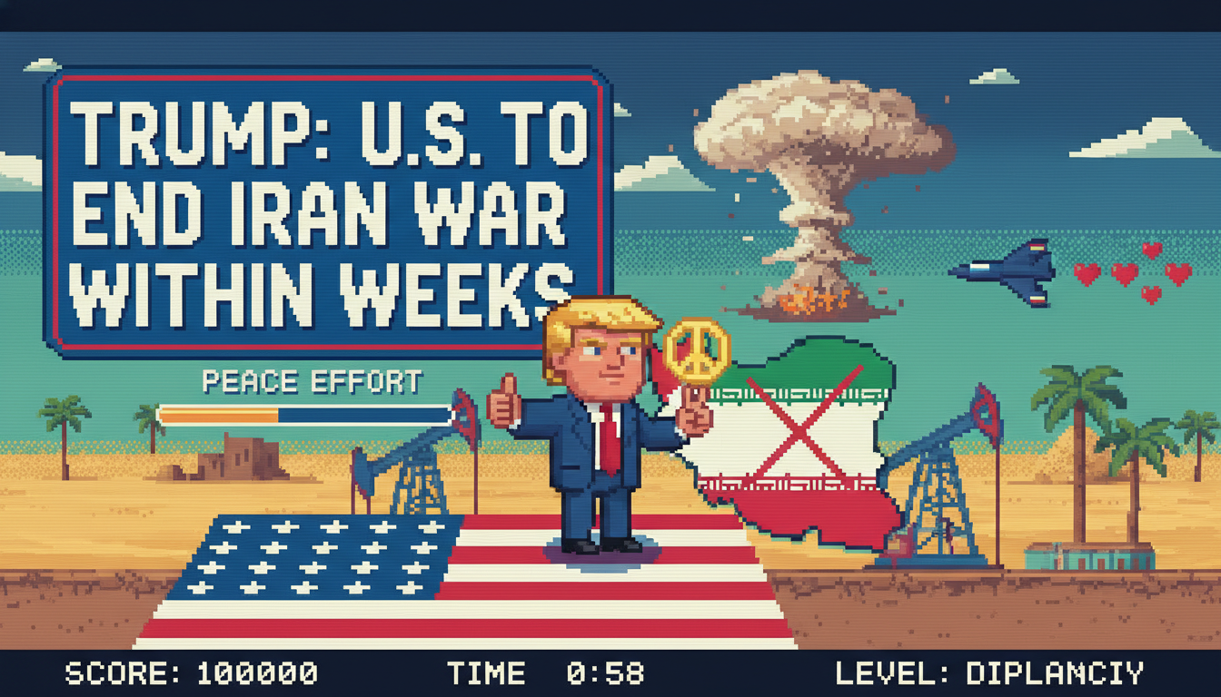 Trump: U.S. To End Iran War Within Weeks