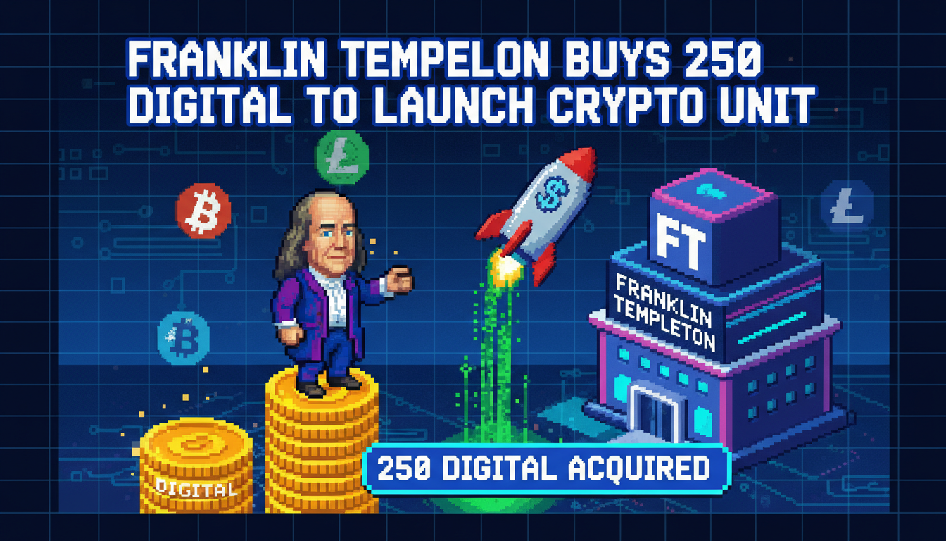Franklin Templeton Buys 250 Digital to Launch Crypto Unit
