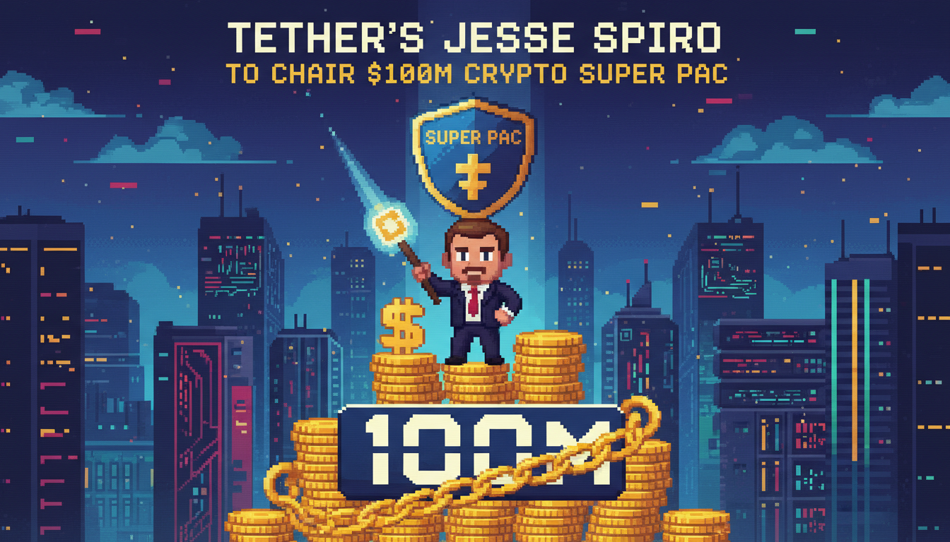 Tether's Jesse Spiro to Chair $100M Crypto Super PAC