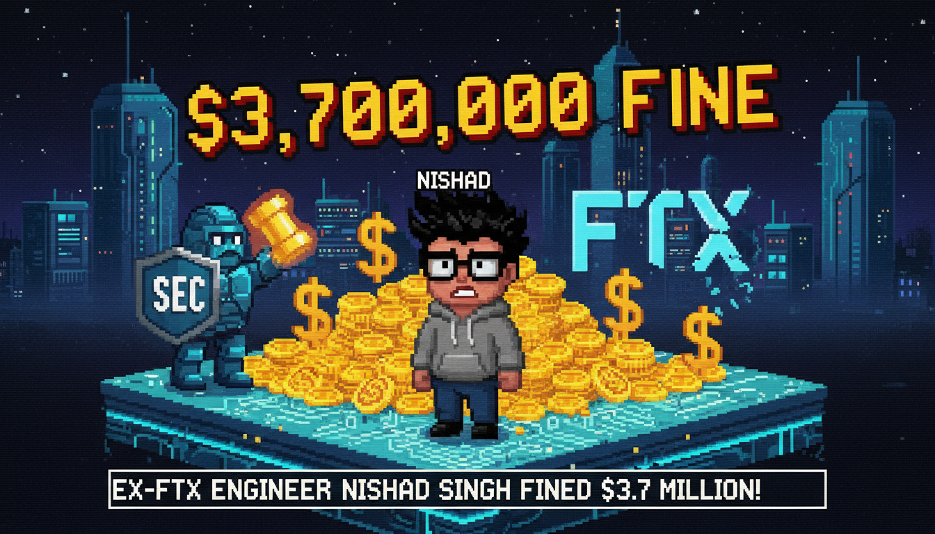 Ex-FTX engineer Nishad Singh fined $3.7 million