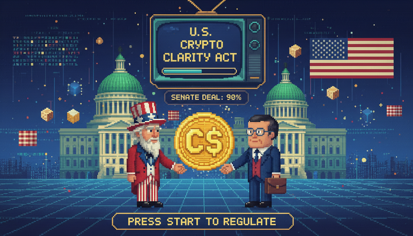 U.S. Crypto Clarity Act Nears Key Senate Deal